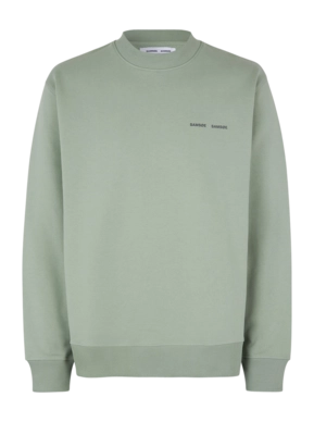 Crew Neck Samsoe Samsoe Men Norsbro Iceberg Green