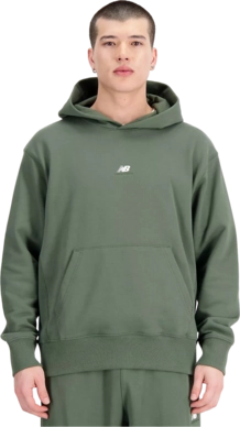Jumper New Balance Men Athletics Remastered Graphic French Terry Hoodie Jumper Deep Olive Green