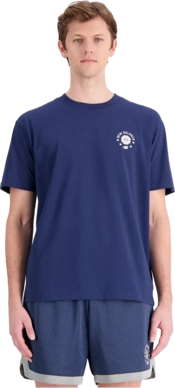 T-Shirt New Balance Hoops Essentials T-Shirt Herren NB Navy