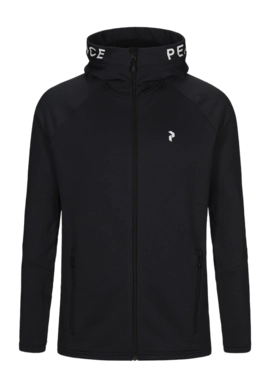 Vest Peak Performance Men Rider Mid Zip Hood Black Black