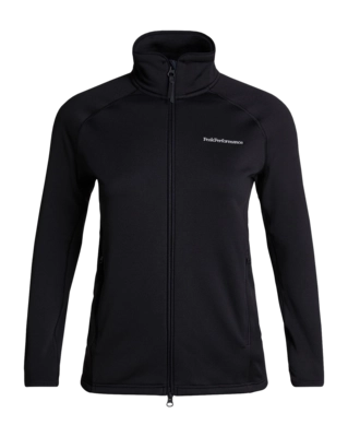 Vest Peak Performance Women Chill Light Zip Jacket Black