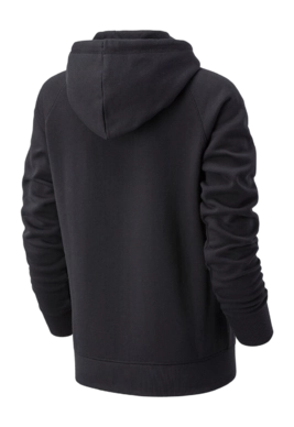 2---New Balance - W NB Classic Core Fleece Hoodie - black Back-_no-bg