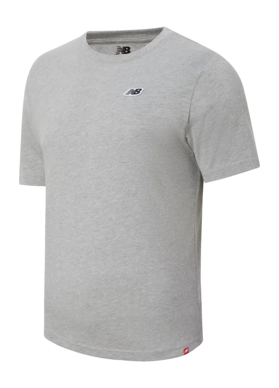 T-Shirt New Balance Men Small Logo Tee Athletic Grey