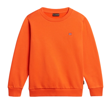 Pull Napapijri Enfant Balis Crew 2 Orange Red
