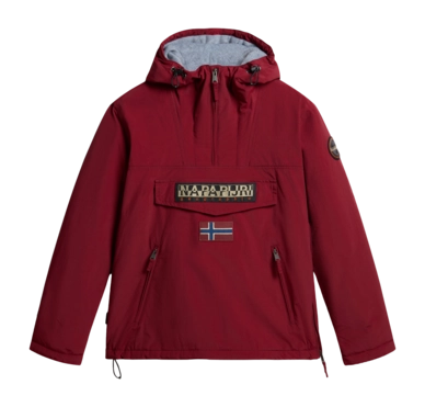Jacket Napapijri Men Rainforest Pocket 2 Vint Amaranth