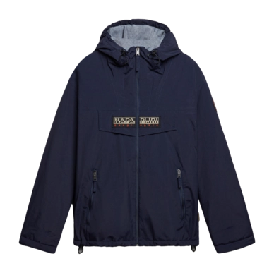 Veste Napapijri Homme Rainforest Open Hiver Bleu Marine