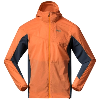 Jacket Bergans Men Rabot Light Windbreaker Cloudberry Yellow/Orion Blue