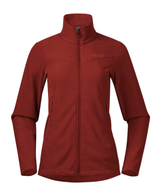 Vest Bergans Women Finnsnes Fleece Chianti Red