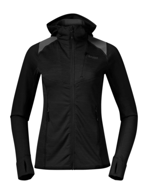 Vest Bergans Women Rabot Active Mid Hood Black