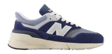 Baskets New Balance Enfant GR997 RV1 NB Navy Silver Metallic