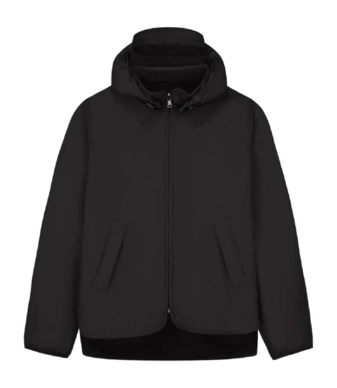 Jacke Maium Teddy Windbreaker Unisex Black