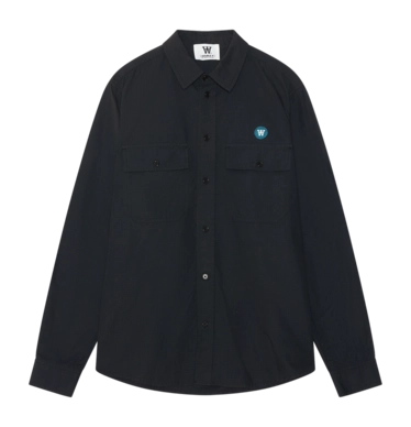 Hemd Wood Wood Carson Ripstop Herren Black