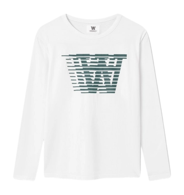 T-Shirt Wood Wood Mel Big Print Unisex White