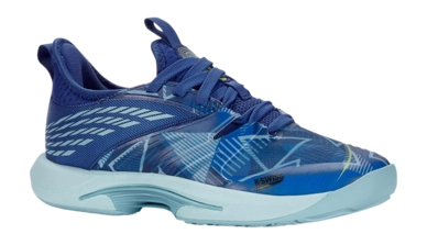 Padel Shoe K-Swiss Women Speedtrac Padel Dazzling Blue Topaz Blue Glow