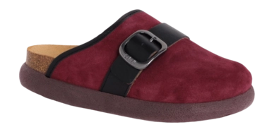 Sandales Scholl Femme Ivy Big Buckle Aubergine