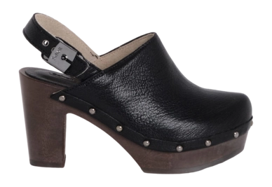 Sandaal Scholl Women Miami Clog B/S Black