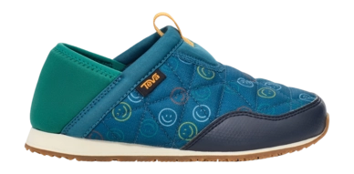 Teva Kids ReEmber Smileio Blue Coral Total Eclipse