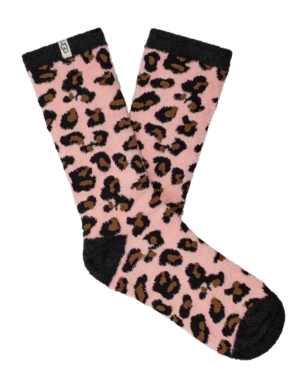 Chaussettes UGG Leslie Graphic Crew Soft Kiss Leopard