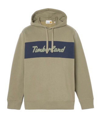 Pull à Capuche Timberland Men LS Cursive Sweat Cassel Earth