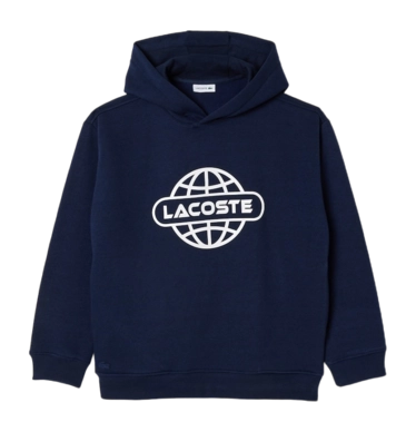 Pull à Capuche Lacoste Enfant SJ1158 Navy Blue