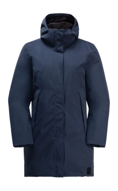 Jacke Jack Wolfskin Salier Coat Damen Night Blue