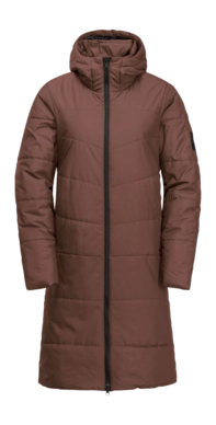 Jacket Jack Wolfskin Women Deutzer Coat Wild Ginger
