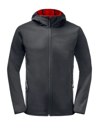 Jacke Jack Wolfskin Bornberg Hoody Herren Phantom