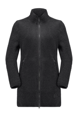 Jacke Jack Wolfskin High Curl Coat Damen Black