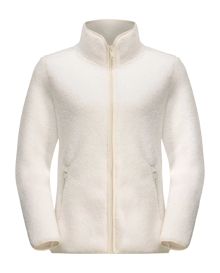 Vest Jack Wolfskin Women High Curl Jacket Cotton White