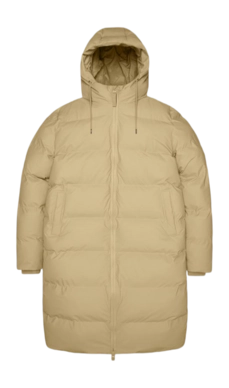 Doudoune Rains Unisex Alta Long Puffer Jacket W3T4 Sand