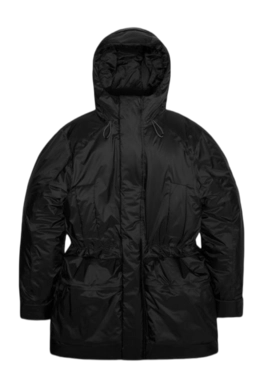 Jas Rains Unisex Vardo Parka W4T4 Black