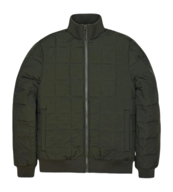 Jas Rains Unisex Liner High Neck Jacket W1T1 Green