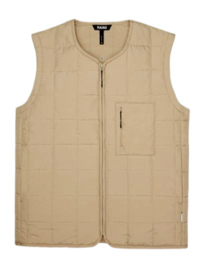 Gilet Rains Unisex Liner Vest W1T1 Sand
