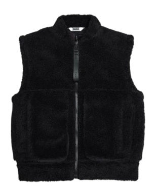Weste Rains Kofu Fleece Bomber Vest T1 Unisex Black