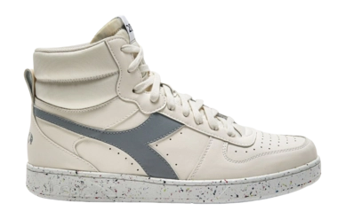 Diadora Women Magic Basket Mid 2030 Whisper White Ultimate Gray