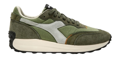 Baskets Diadora Homme Race Suede SW Oil Green Olivine