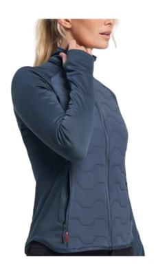 Jas Tenson Txlite Hybrid Zip Women Midnight Navy