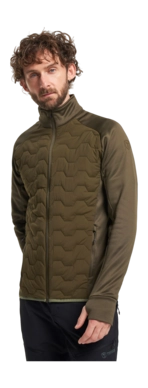 Hoodie Tenson Txlite Hoodie Zip Men Dark Olive