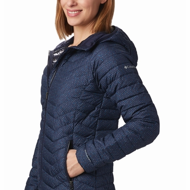 Jas Columbia Women Powder Lite Hooded Dark Nocturnal