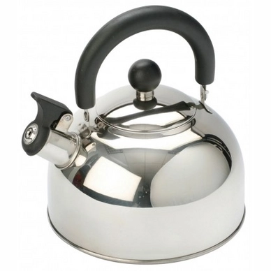 Tea Kettle Vango 1.6L Stainless Steel Kettle With Folding Handle Silver