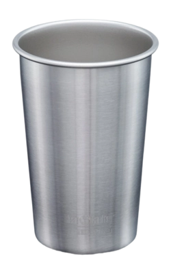 Drinking Cup Klean Kanteen Brushed Stainless Steel 473 ml (4-Piece)