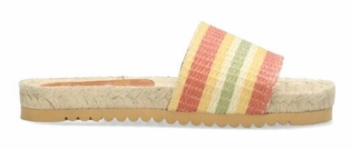 Shabbies Amsterdam Women Immy Multi Stripe Raffia Stripe Cherry