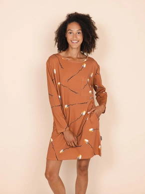 Robe à Manches Longues Snurk Femme Marshmallow