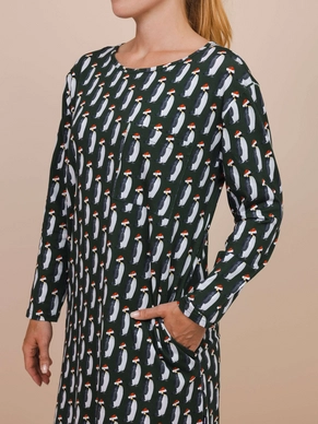 5---Women_Long_Sleeve_Dress_Penguin_XMAS_2