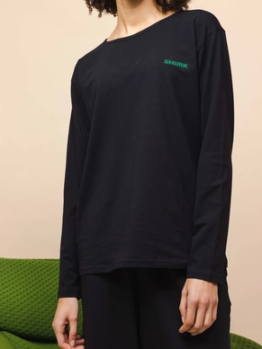Long Sleeve Shirt Snurk Women Black