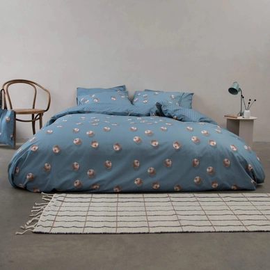 Dekbedovertrek Snurk Hedgy Blue Percal