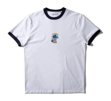 T-Shirt Edmmond Studios Men Angus Plain White 2023
