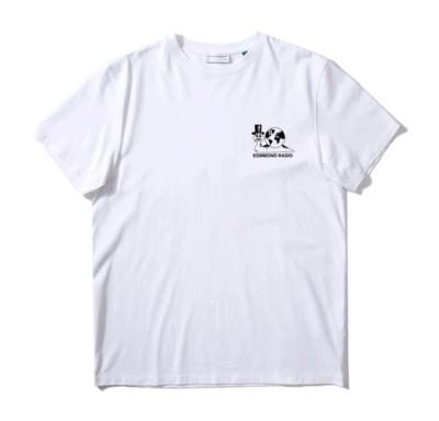 T-Shirt Edmmond Studios Men Slow Rythms Plain White 2023