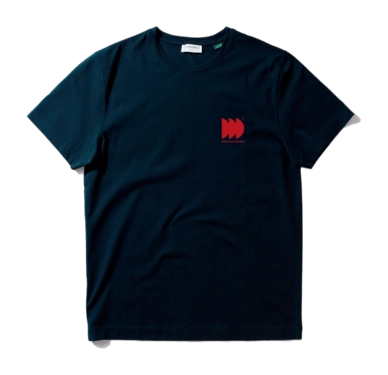 T-Shirt Edmmond Studios Men Radio Club Plain Navy 2023
