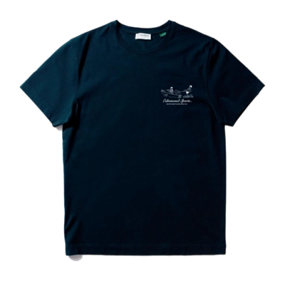 T-Shirt Edmmond Studios Men Calypso Ii Plain Navy 2023